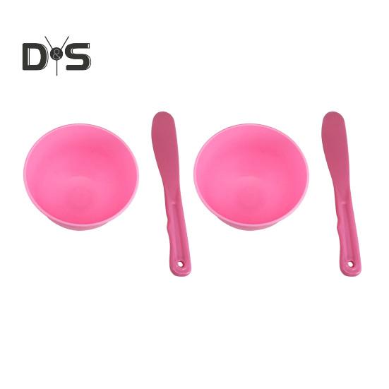 

2 шт. силиконовая миска для смешивания грязи для лица с палочками для женщин, сделай сам, миска для размешивания глины для лица, профессиональный домашний салон красоты, набор инструментов для смешивания средств по уходу за кожей розовый