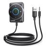 UGREEN Neueste Bluetooth-Auto-Verbindung und Rauschunterdrückung Bluetooth Aux-Empfänger für Auto und Stereoanlage, kein Aufladen erforderlich, 5.4 Empfänger, [Verbessert
