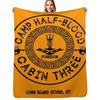 Percy Jackson - Camp Half-Blood - Cabin Three - Poseidon Throw Blanket Sofa Cosplay Anime Heavy To Sleep Blankets