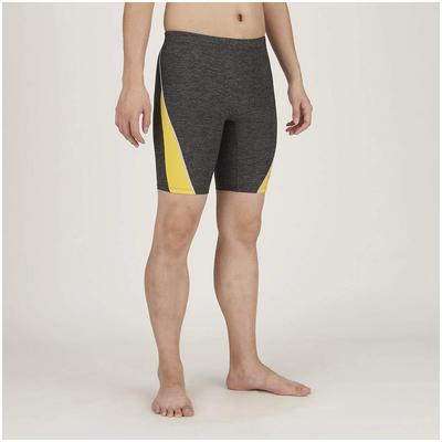 Meia Calça de Ginástica Fitness Pequena Masculina, (21cm Entrepernas/Copas 3D), N2JB0616, Amarelo, Tamanho
