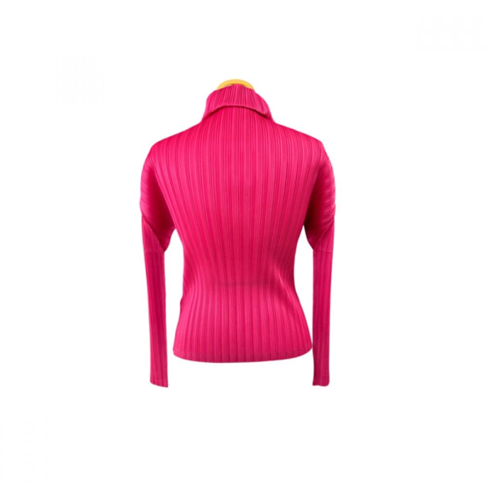 LA VITA JUNKO PleaTed High Neck T 3 Line lswTs005