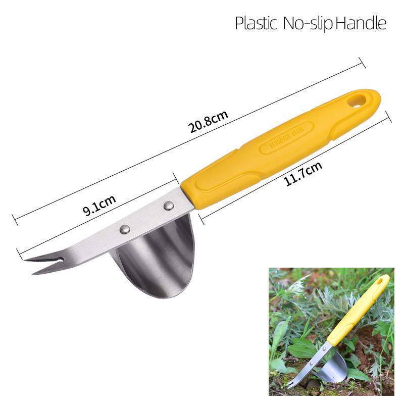 

Stainless Steel Root Remover & Weeding Fork Tool