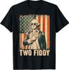 George Washington Two Fiddy 250 Anniversary Funny July 4th TShirt