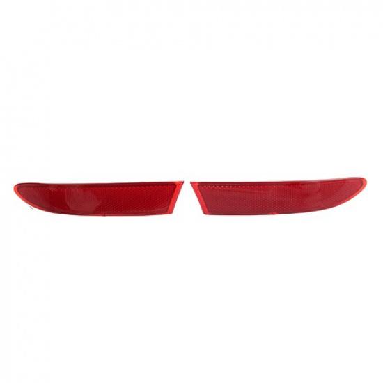 2pcs Rear Bumper Reflector Red Lens 63147217315 For BMW X3 2011-2017