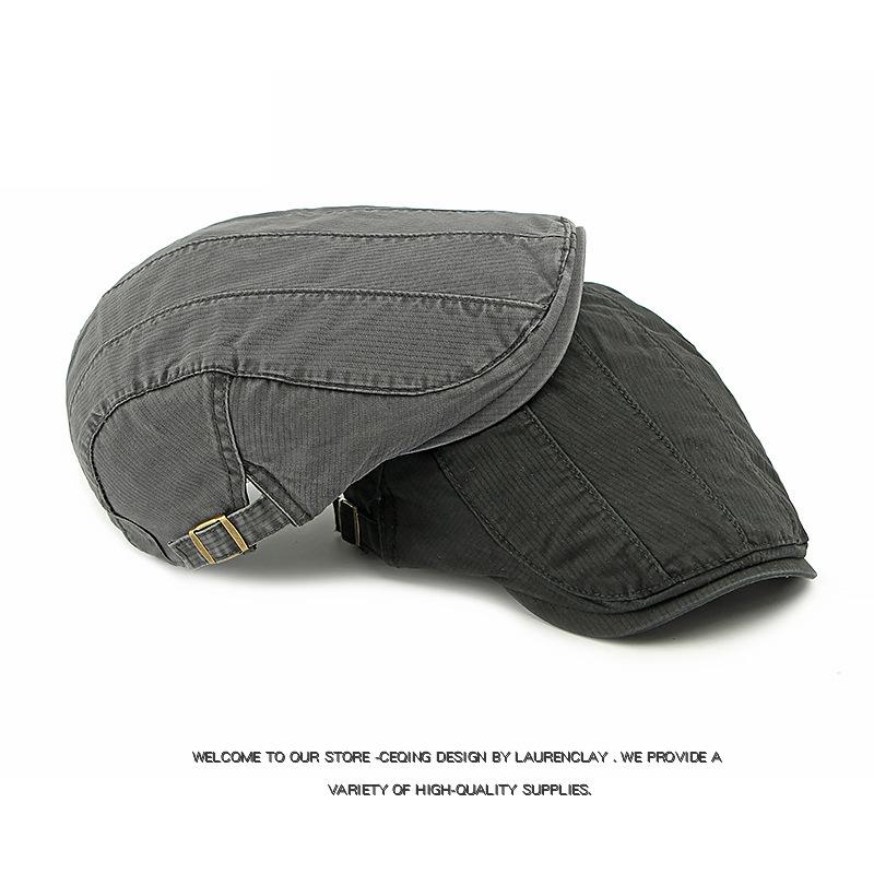 Schirmmütze Herren Baskenmütze Britisch Vintage Schiebermütze Malermütze