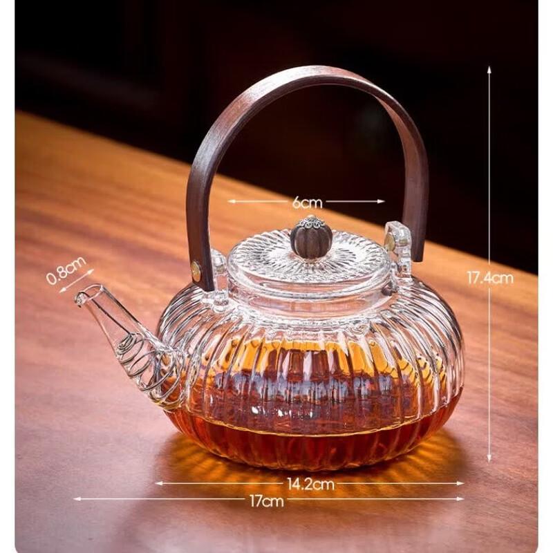 Beishanlang Outdoor Heat-Resistant Glass Kettle 850ml