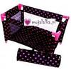 MarioToys 9381 Doll Playpen Crib with Bedding
