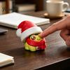 Stress Relief Frog Clicker 3D Printed Christmas Clicker, Santa Hat Finger for Gift Box Relief, Push Button Fidget Toy, Xmas Party Favors Toy