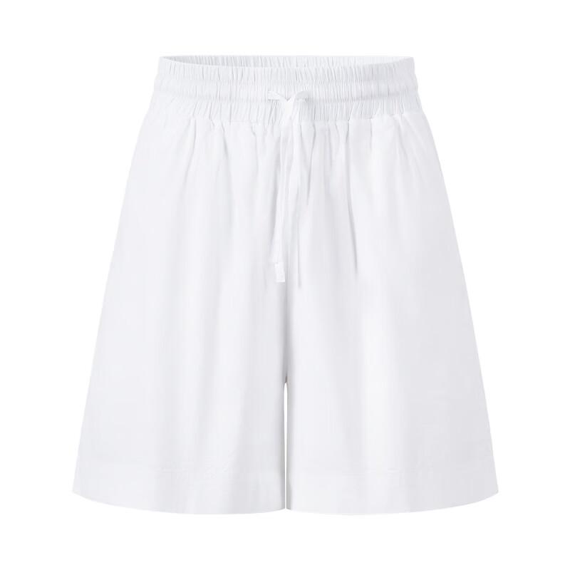 

Navigare Elastic Waist Slimming White Shorts XL