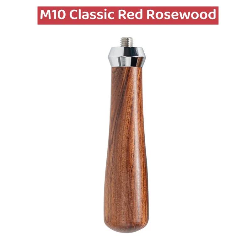 Coffee Solid Wooden Handle M10, Filter Holder Espresso Coffee Machine Tools Accessories For Barista Home
