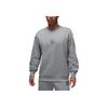 Jordan Flight Fleece Crewneck Sports Comfortable Soft Long Sleeve Sweatshirt Men sweatshirt Carbon FV7259-091