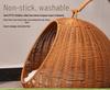 Rattan Cat Villa: Washable, Year-Round Cat House & Dog Bed