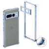 For Google Pixel 7 Pro 5G Bumper Cases Metal Frame Heat Dissipation Cover with Lens Protector