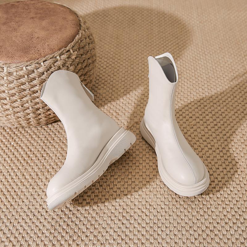 

Женские ботинки челси из мягкой кожи, женские ковбойские ботинки, женские короткие ботинки на платформе, женские короткие ботинки на платформе 36