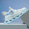 Four Seasons Fashion Classic High Quality Mesh Breathable Fly Weaving Hollow Bottom High Elastic Comfortable Blade Large Size Men's Sneakers