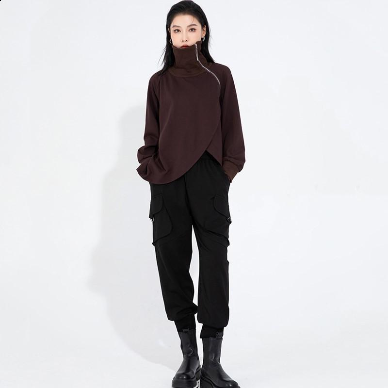 Long Sleeve Oversized Casual Loose Spring Autumn T Shirt Tops Women T-shirt