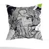 The Guy She Was Interested Pillow Case Anti-dustmite Pillowcase Invisible Zipper Silky Short Plush Sofa Cushion Cover