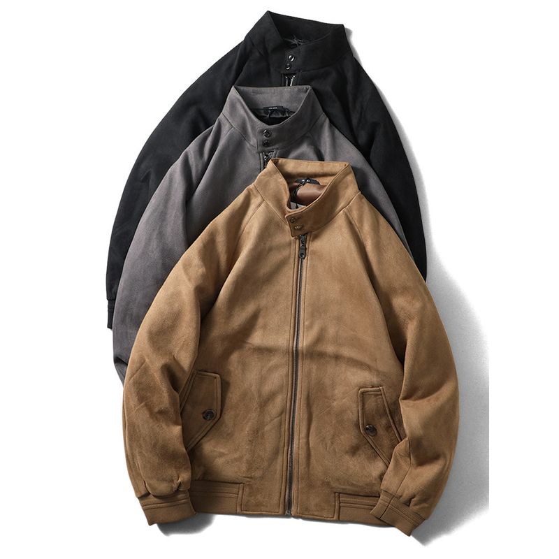 American Retro Suede Vintage Harrington G9 Jacket Outwear Men's Fall/Winter Export Cattle Goods Men's Clothing