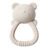 Silicone Teether For Babies Food-Grade Teething Toy Rattle 0-12 Months Baby Sensory Toy Bear Hand Bell Silicone Teething Toy