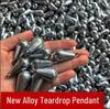 Teardrop Alloy Swivel Hook Lead Sinker Fishing Tackle