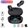 E6S Wireless Bluetooth Earphones TWS Bluetooth Headset Wireless Earbuds Noise Cancelling Headset With HD Microphone Headphones