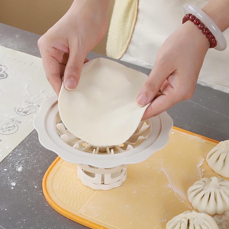 Flower Shaped Bun & Dumpling Machine DIY Pastry Pie Dumpling Making Mould Kitchen Simple Homemade Buns Mold Baking Pastry Tools