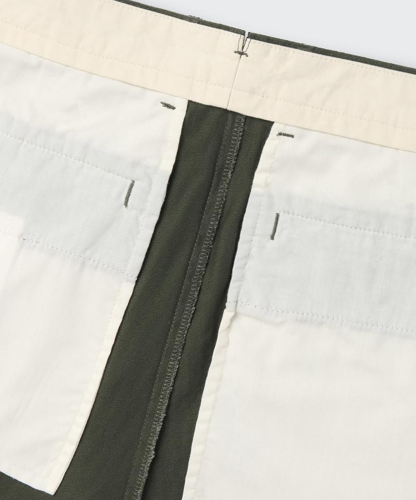 MUSINSA STANDARD Cotton Herringbone Tapered Pants [Khaki]
