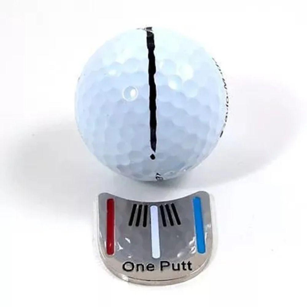 Golf Gadget Golf Ball Marker with Magnetic Ball Position Mark Golf Hat Clip  For All Golfers