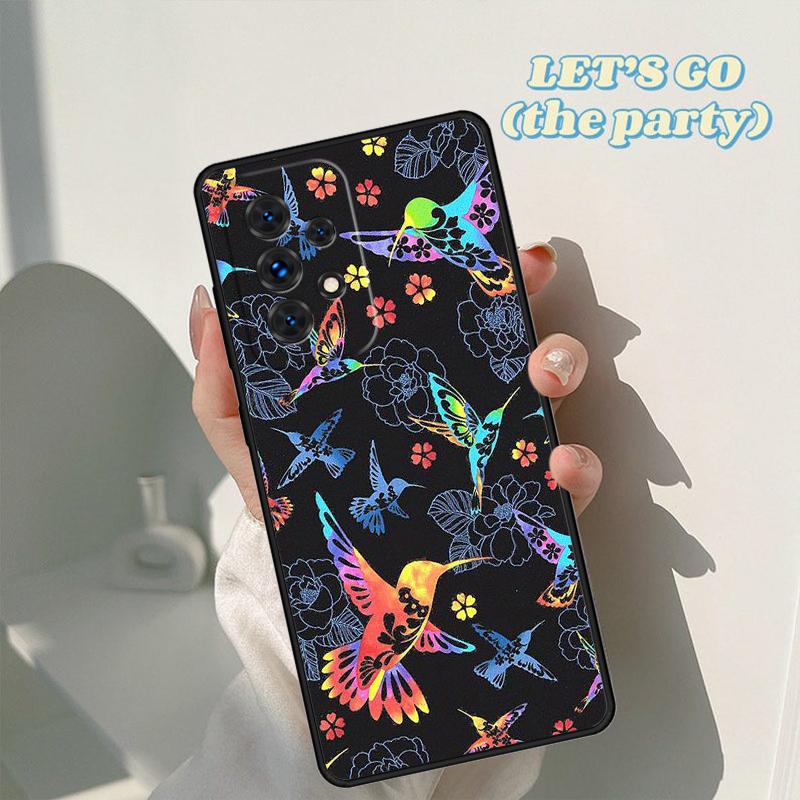 Hummingbird Phone Case For Samsung Galaxy A42 A31 A40 A51 A71 A32 A80 A91 A52 A72 A73 A20e A21S A50 A70 A11 A12 Cover