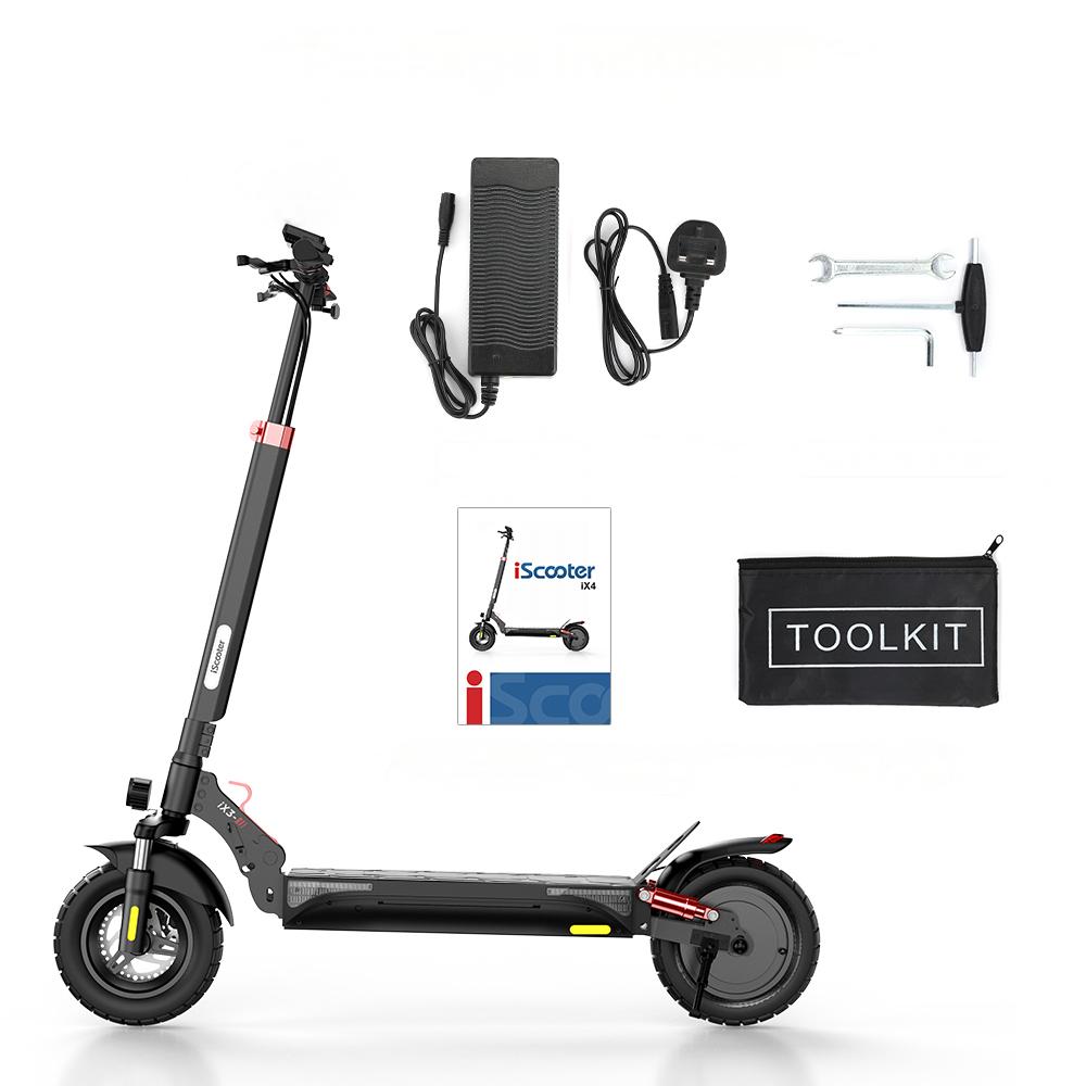 IScooter iX3 Elektroroller 10" Reifen 800W Motor 48V10Ah Lithiumbatterie Höchstgeschwindigkeit 40km/h Maximale Reichweite 40km