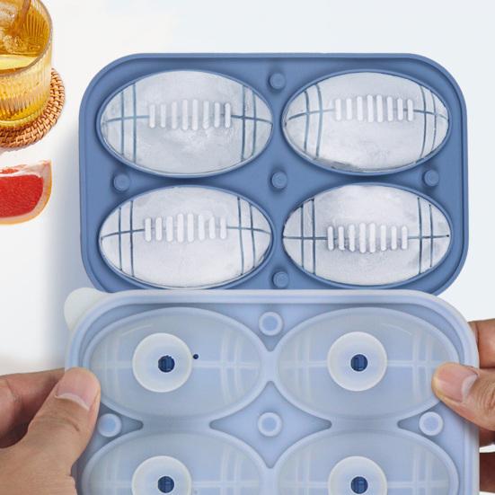 

Полезный дизайн воронки, сделай сам, гибкая 4 сетки, форма для баскетбола, регби, форма для ледяной сферы, товары для дома, форма для кубиков льда