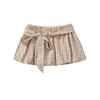 Spring 2025 Yellow Plaid Halter Top & Bodycon Mini Skirt Set for Women - European & American Fashion Style