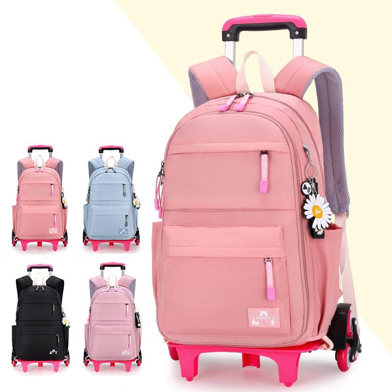 School Rolling Student Backpack 6 Wheels 5112
