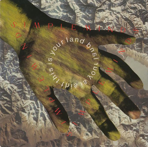 

7inch Record SIMPLE MINDS - This Is Your Land SMX4 Virgin 1989 UK Rock Used