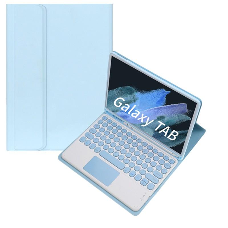 IPad 10th Gen Keyboard Case 10.2 Inch Touchpad Flip Cover PU TPU Protective Shell