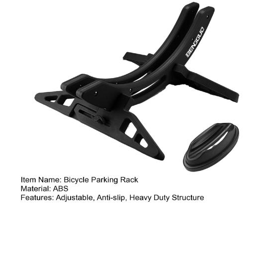 1Pc/1 Set Bike Parking Floor Stand 30-80MM Adjustable Anti-slip Heavy Duty Indoor Outdoor Garage MTB Mountain Road Bicycle Parking Rack Wheel Holder