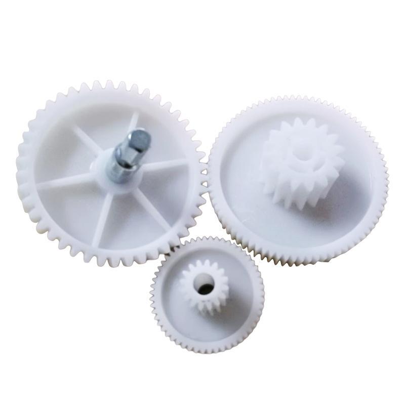 3Pcs/Set Grinder Mincer Plastic Gears Household Sausage Stuffer Chili Processor Replacement DIY Spare Parts