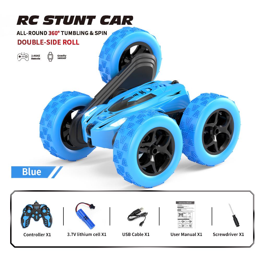 360° Gesture-Control Stunt Car: Double-Sided Flip for Kids