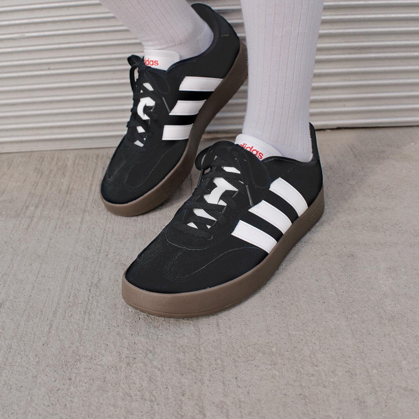 Adidas Barreda Черный Белый Каучук 38.5