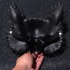 Vogel Schnabel Adler Maske Cosplay Eule PU Halbe Gesichts Tier Masken Maskerade Halloween Karneval Verkleidung Purim Party Kostüm Requisiten