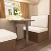 Waterproof Milk Silk Elastic RV Special Sofa Seat Cushion Cover Thickened Wear-resistant Non-slip Cover Cover Easy To Disassemble and Wash