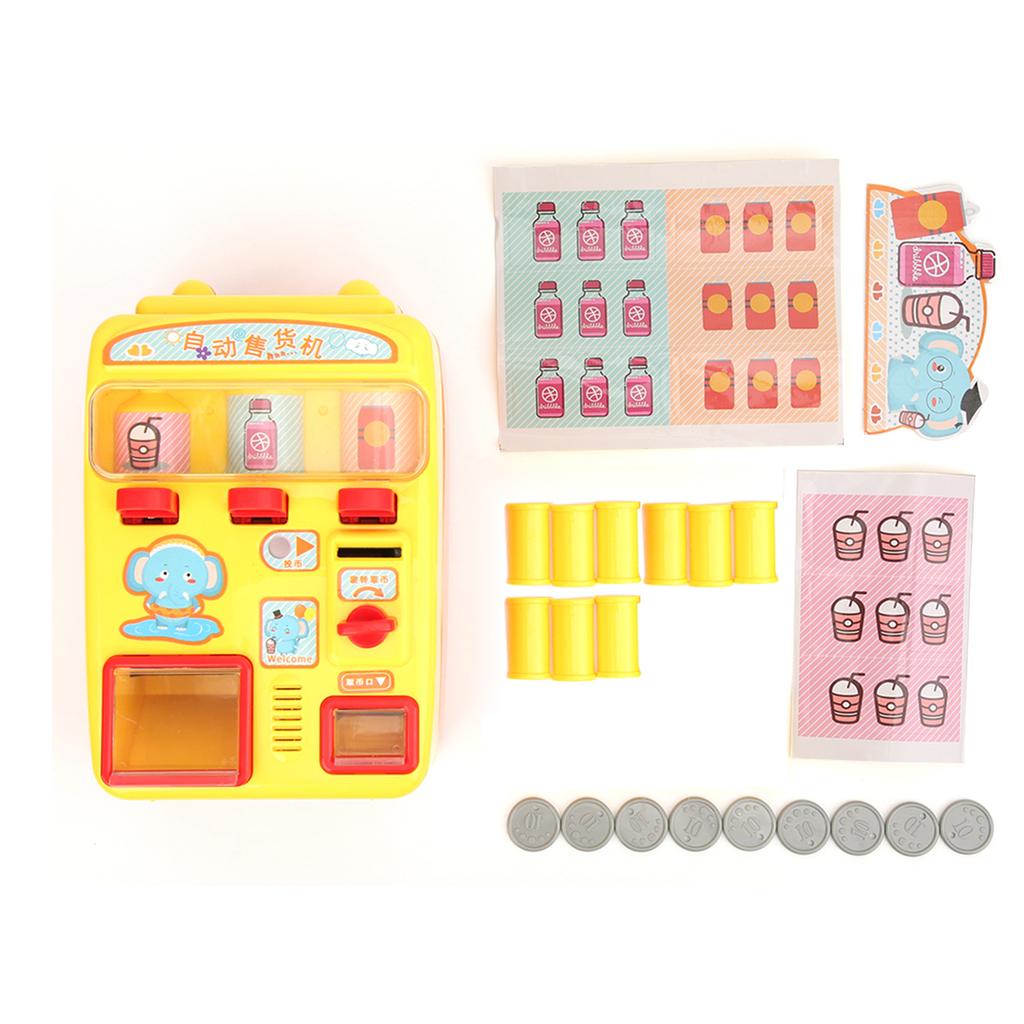 Stimulering Salgsautomat Barn Rollelek Shopping Spill Utdanning Læringsleketøy Salgsautomat Leketøy