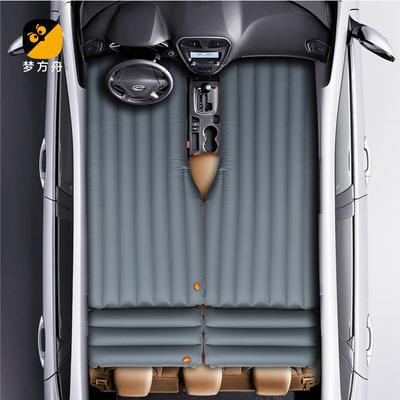 Colchón inflable para automóvil, almohadilla de relleno para huecos de automóvil, reposapiés para asiento trasero, cojín de cama de aire para viajes en automóvil, cojín elevador para maletero