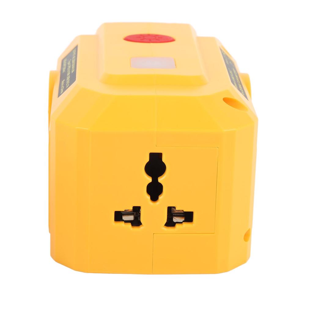 200W Portable Inverter 18V Battery Inverter with 200LM LED Light for DCB206 205 DCB204