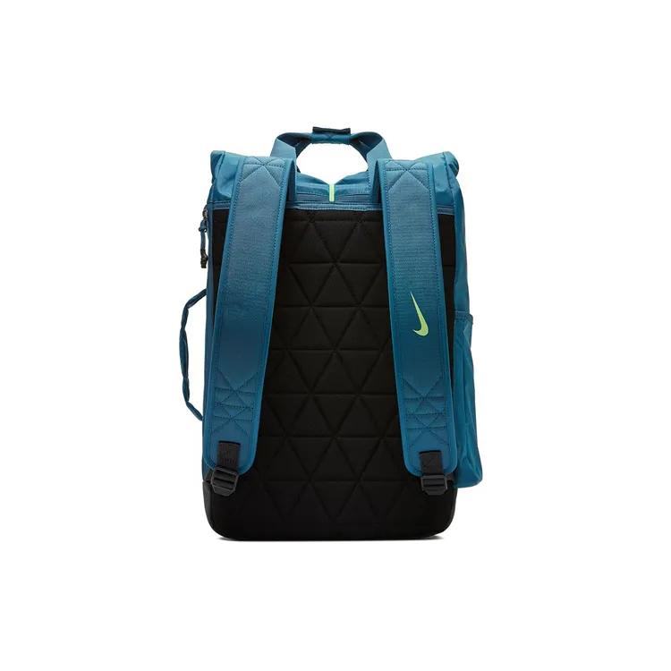 Nike Polyamide Backpack Regular Unisex Blue Green (Unisex) Backpacks BA5538 418