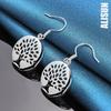 925 Sterlingsilber Modischer Hochzeitsanhänger Piercing-Ohrringe Modischer Hochzeitsschmuck