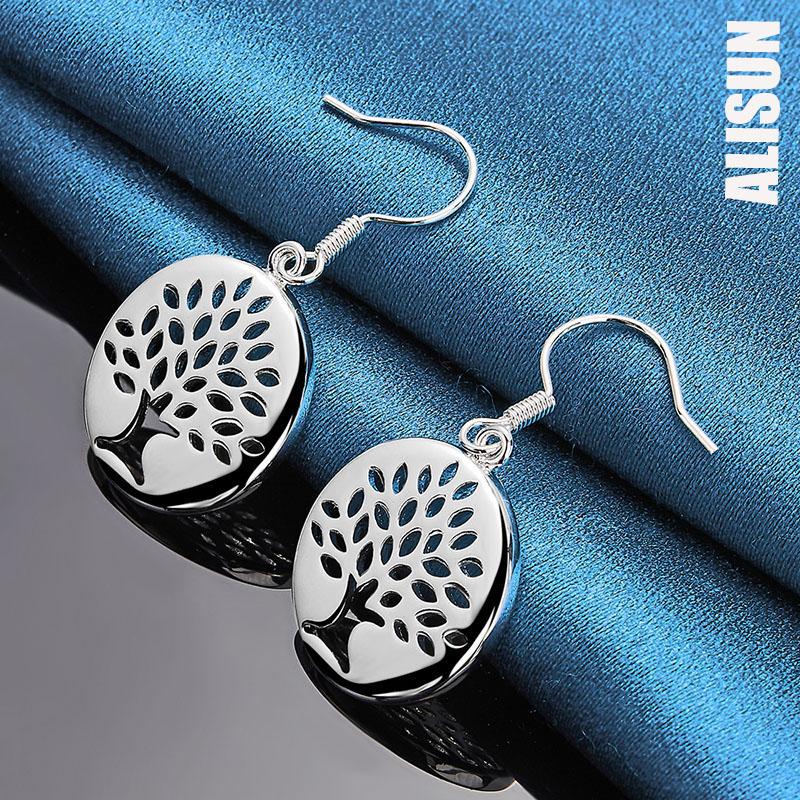 925 Sterlingsilber Modischer Hochzeitsanhänger Piercing-Ohrringe Modischer Hochzeitsschmuck
