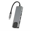 5-in-1 Multiport Type-C Hub: HDMI, Gigabit Network Adapter, and Converter Dock