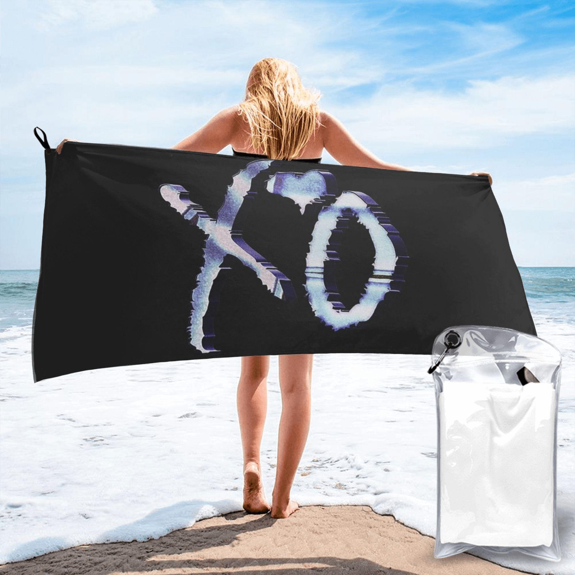 

The Weeknd Beach Towel Soft Microfiber Quick Dry Absorbent Quick Towels For Bath W30*H60(CM)