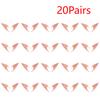 20-1Pairs Halloween Elf Ears Latex Ears for Angel Halloween Cosplay Decoration Masquerade Costume Fairy Photo Props for Girls
